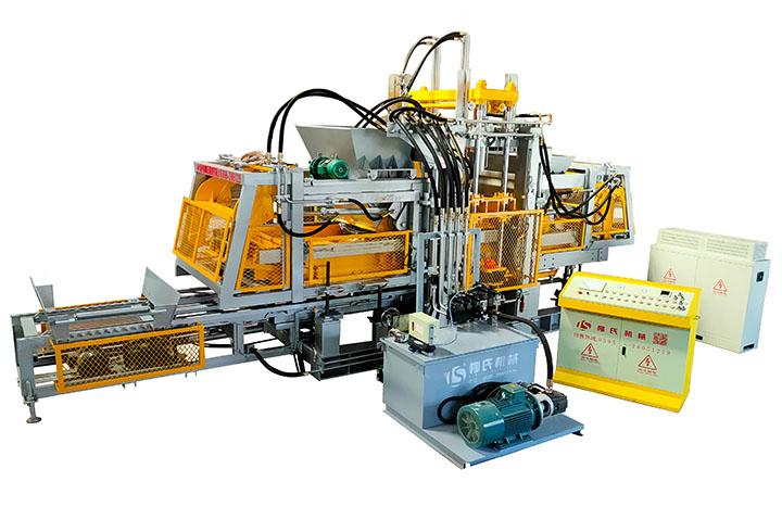 LS—?dú)W版系列PC仿石磚機(jī)、透水磚機(jī)、路沿石磚機(jī)等多功能一體機(jī)